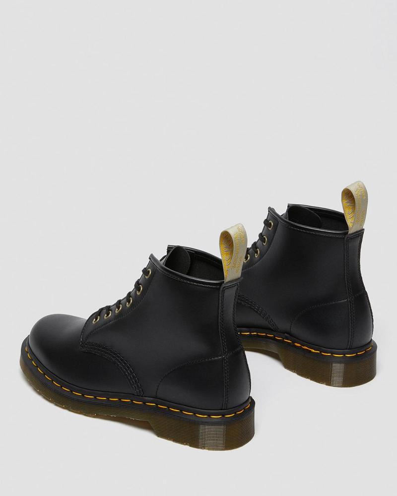 Botines Dr Martens Vegan 101 Felix Hombre Negros | MX 348EBC